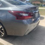 Altima bumper dent removal after