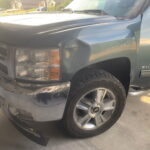 chevy silverado dent removal before