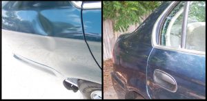 Door dent removal