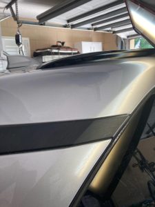fast dent repair on roof of suv - after 2023